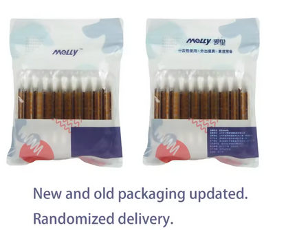 50PCS/Lot Medical Alcohol Disposable Emergency Cotton Stick Iodine Disinfected Swab First Aid kit home for Children Adults Baby