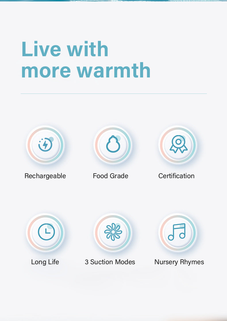 Elektrische neusaspirator voor baby's en peuters - apparaat voor het afzuigen van slijm voor thuisgebruik
