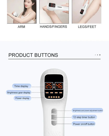 NEW Red Light Therapy For Face Anti Aging Wrinkle Removal Skin Tightening Machine Face Lift LED Light Therapy Facial Massager